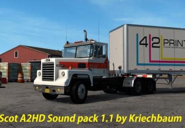 Scot A2HD Sound Packверсия 1.1 для American Truck Simulator (v1.29.x, - 1.36.x)