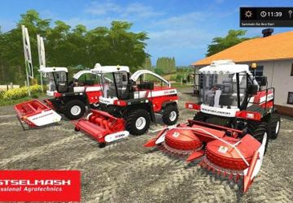 Ростсельмаш Дон 680m новый дизайнверсия 1.0.0.2 для Farming Simulator 2017 (v1.5.x)