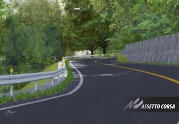 Kanagawa 18 Touge Downhillверсия 1.0 для Assetto Corsa