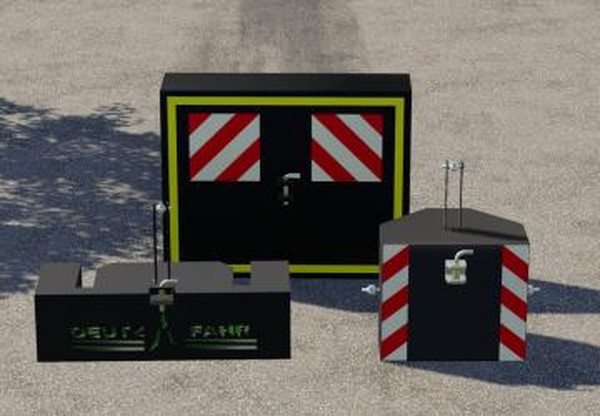Selfmade Weight Pack 800kg-2500kgверсия 1.0.0.0 для Farming Simulator 2019