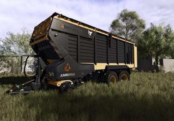 Jumbo Gold Variable Size m3 Ghost Editionv1.0.0.0 для Farming Simulator 2025