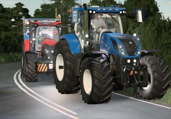 New Holland T7 LWBверсия 1.0.0.0 для Farming Simulator 2025