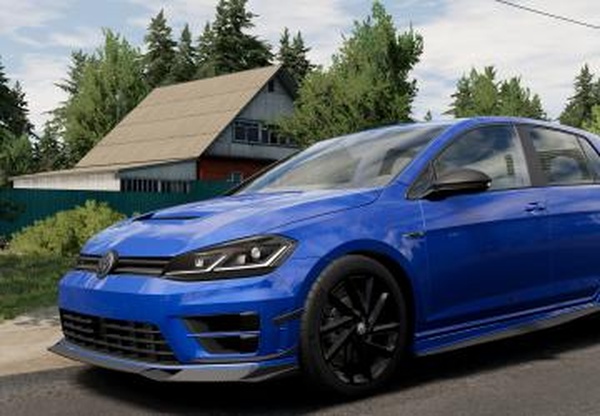 Volkswagen Golf R Varis (2019)версия 1.1 для BeamNG.drive (v0.38.x)