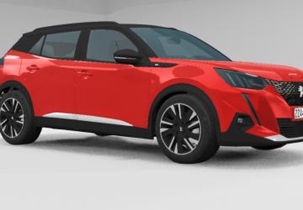 Peugeot 2008версия 1.0 для BeamNG.drive (v0.24)