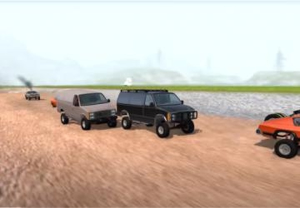 Карта «The Crash Hard 2.0»версия 1.3 для BeamNG.drive