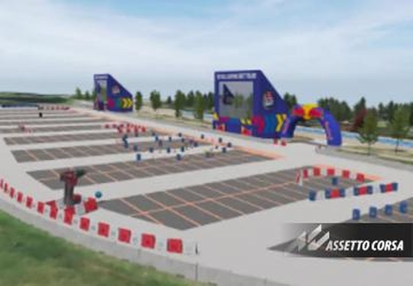 Katowice Redbull Car Parkверсия 0.1 для Assetto Corsa