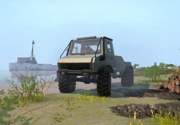 Wrangmog Rally Unimog U1300Lверсия 1.0 для Spintires: MudRunner (v10.06.19)