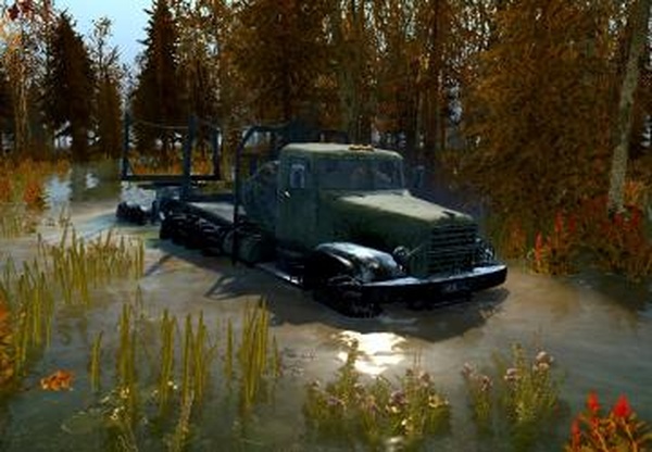 Карта «Возим лес»версия 1 для Spintires: MudRunner (v14.08.19)