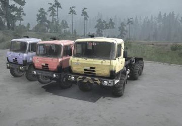 Пак Tatra 815версия 19.08.19 для Spintires: MudRunner (v14.08.19)