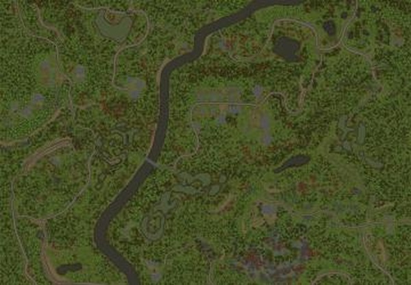 Карта «Лесные Хутора»версия 14.07.20 для Spintires: MudRunner (v14.08.19)
