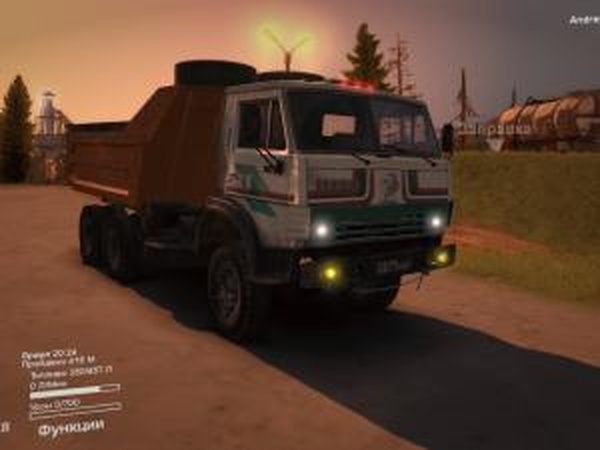 Текстура для Камаз-5510zверсия 1.5 для SpinTires (v03.03.16)