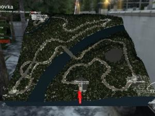 Карта «Зимовка»версия 1.0 для SpinTires (v03.03.16)
