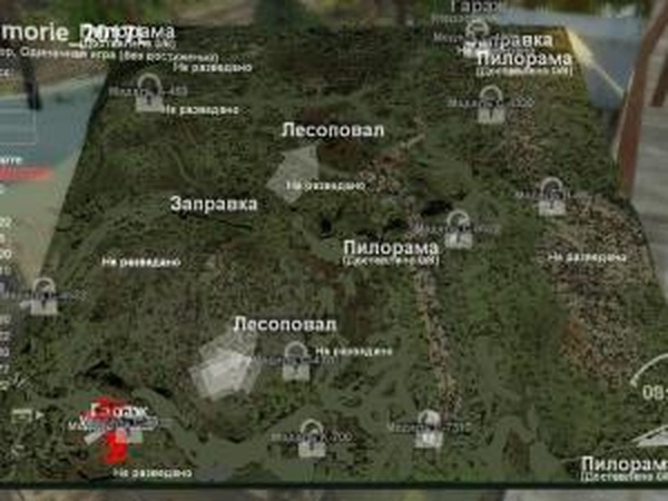 Карта «Приморье 2017»версия 2.0 для SpinTires (v03.03.16)