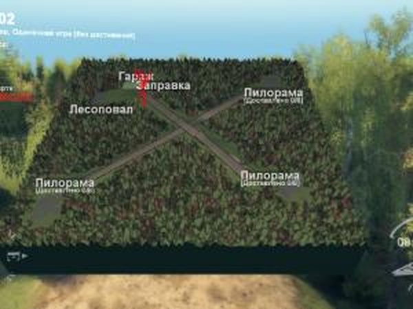 Карта «2002»версия 1.0 для SpinTires (v03.03.16)