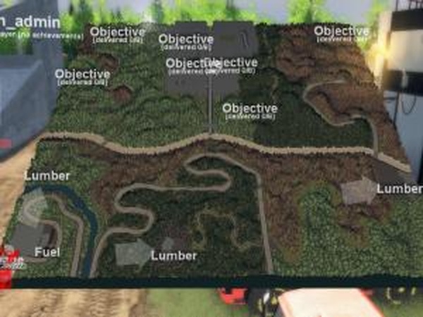 Карта «Rumah Admin»версия 01 для SpinTires (v03.03.16)