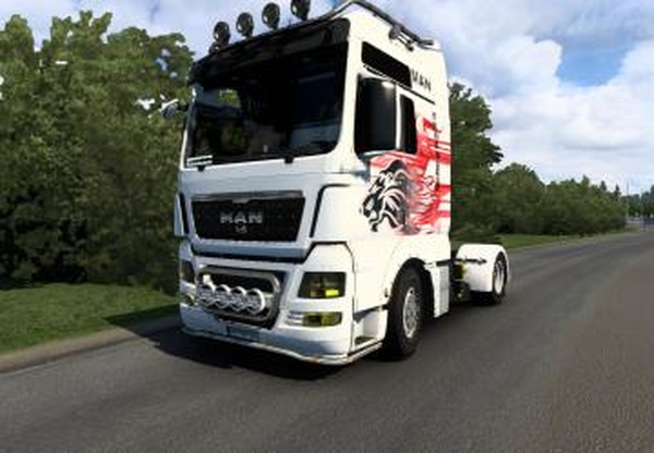 MAN TGX Reworkedверсия 27.01.23 для Euro Truck Simulator 2 (v1.46.x)
