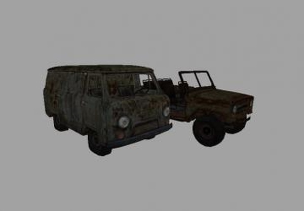 Объекты: УАЗыверсия 1.0 для Farming Simulator 2017