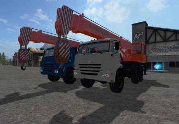 КамАЗ-65222-73 Автокранверсия 1.0 для Farming Simulator 2017 (v1.5.3)
