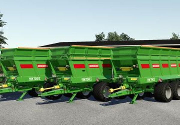 Bergmann TSW 7340sверсия 1.1.0.0 для Farming Simulator 2019