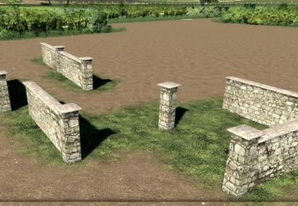Placeable Wallsверсия 1.1.0.0 для Farming Simulator 2019