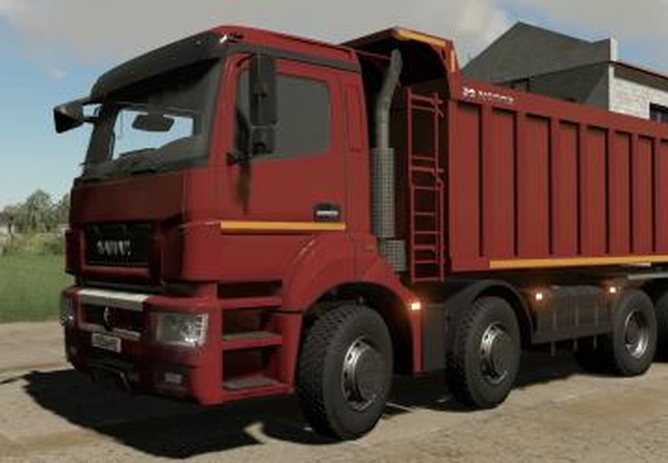 КамАЗ-65801версия 1.0.0 для Farming Simulator 2019 (v1.7.x)
