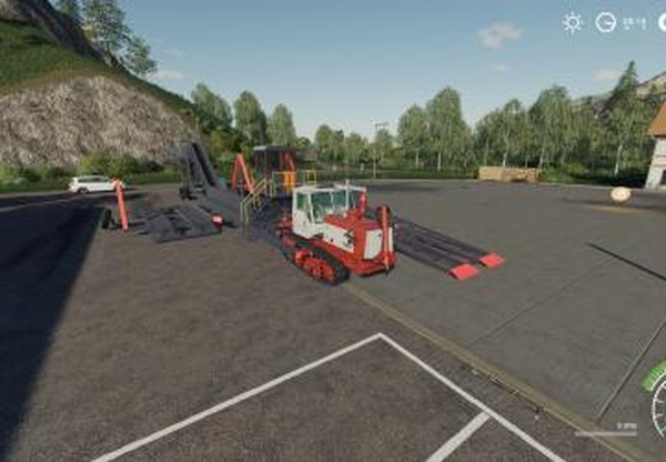 Буртоукладочная машина «Комплекс 65М2Б3-К»v2.2.2.3 для Farming Simulator 2019 (v1.7)