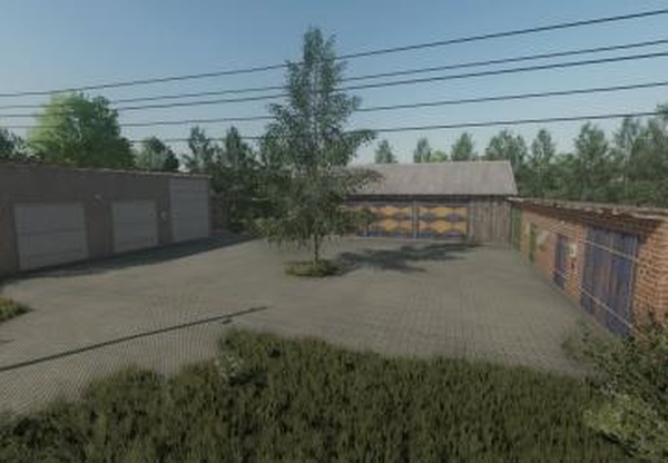 Polish barn with cows and garageверсия 1.0.0.0 для Farming Simulator 2022