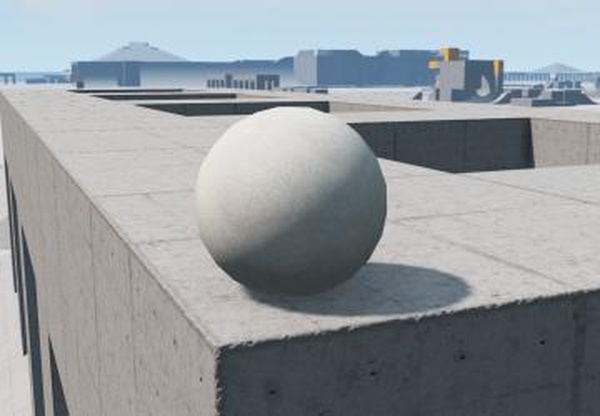 Concrete Sphereверсия 1.1 для BeamNG.drive