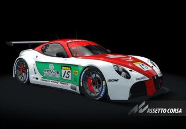 Alfa Romeo 8C Hill-Climbверсия Hill-Climb by GR.TEAM 1.0 для Assetto Corsa