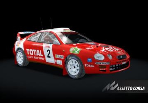 GRAVEL Toyota Celica ST205 GrA8версия Rally Gravel by GR.TEAM 1.0 для Assetto Corsa