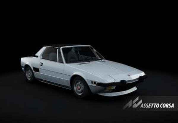 Fiat X1/9версия 1.0 для Assetto Corsa