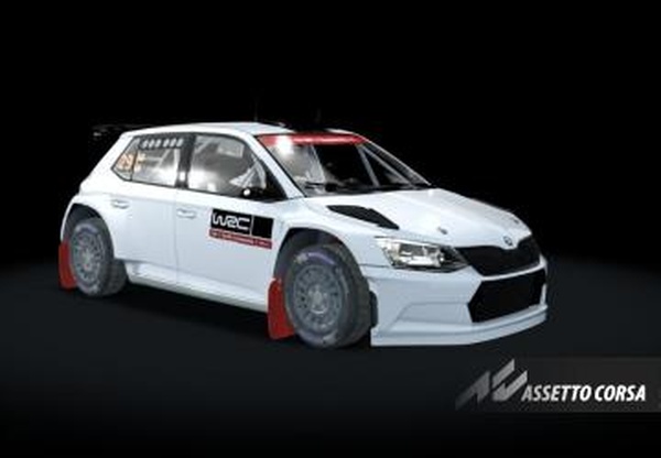 GRAVEL Skoda Fabia R5версия Rally Gravel by GR.TEAM 1.0 для Assetto Corsa