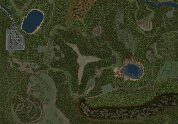 Карта «Российская глухомань»версия 13.04.20 для Spintires: MudRunner (v14.08.19)