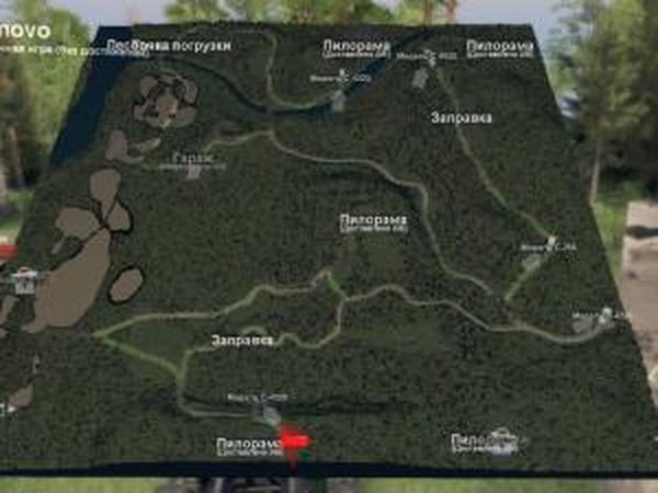 Карта «Анисимово»версия 1.0 для SpinTires (v03.03.16)