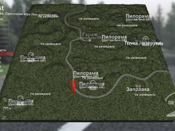 Карта «Test»версия 1.0 для SpinTires (v03.03.16)