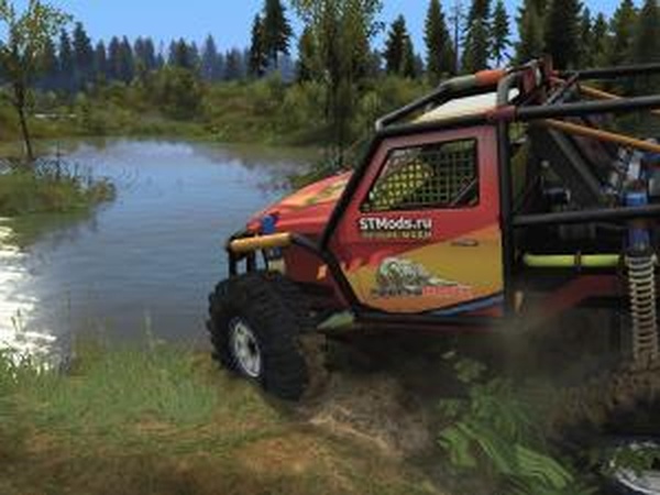 Трофи-Спринт «TrophyStorm»: пак из 5 трасс + машиныv1.0 для SpinTires (v03.03.16)