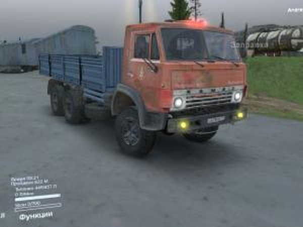 Текстура для Камаз-5510zверсия 1.0 для SpinTires (v03.03.16)