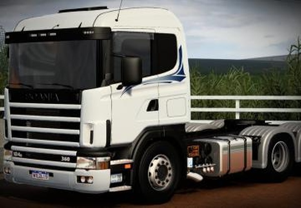 Scania Frontal 124версия 1.0 для Euro Truck Simulator 2 (v1.46.x)