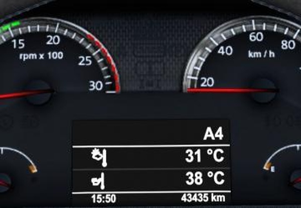 Volvo FH16 2009 Better Dashboardверсия 10.01.23 для Euro Truck Simulator 2 (v1.46.x)