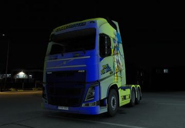 Скин на Globetrotter Volvo xl 2012версия 1 для Euro Truck Simulator 2 (v1.45+)