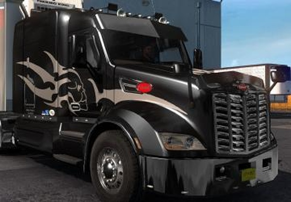 Peterbilt 579 Enhancedверсия 18.02.18 для American Truck Simulator (v1.29.x, 1.30.x)