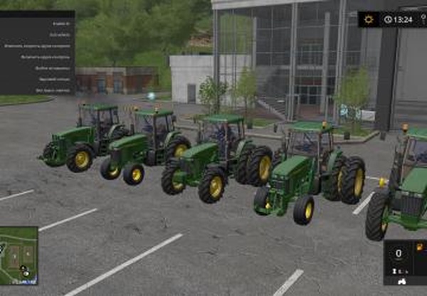 John Deere 7000/7010 USAверсия 1.0 для Farming Simulator 2017 (v1.5.3.x)