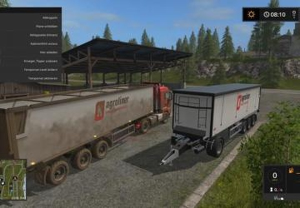 Kroger Agroliner SRB35версия 1.0.0.0 для Farming Simulator 2017 (v1.5.x)