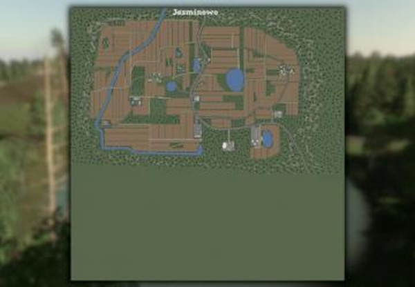 Карта «Jasminowo Map»версия 1.0.0.1 для Farming Simulator 2019