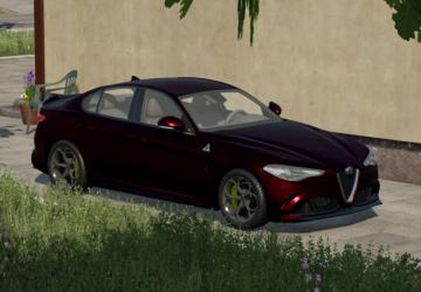Alfa Romeo Giulia Quadrifoglioверсия 1.0.0.0 для Farming Simulator 2022