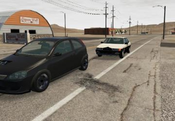 Opel Corsa Cверсия 1.0 для BeamNG.drive (v0.24)