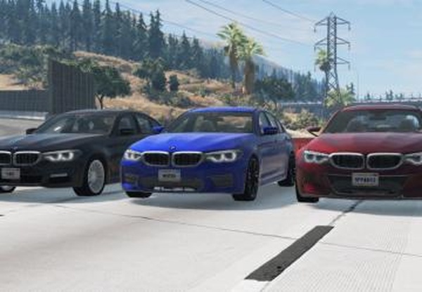 BMW 5 Series/F90версия 1.0 для BeamNG.drive (v0.24)