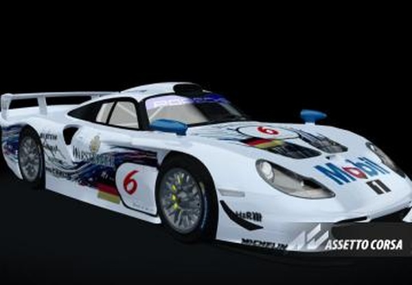 Porsche 911 GT1 1997версия 1.0 для Assetto Corsa