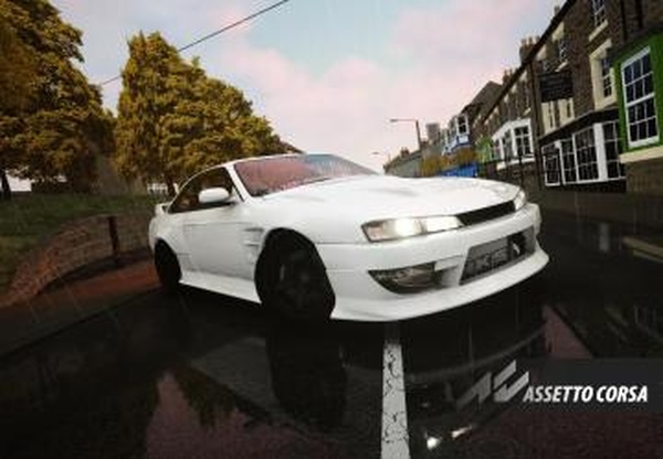 Nissan Silvia S14 Anti-Lag Tuned | Byrnx x Chill Paradisev2.0 для Assetto Corsa