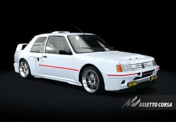 Peugeot 309 GTI Gangверсия 1 (BlckBox 1.0) для Assetto Corsa